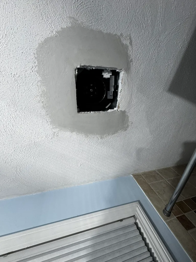 Recent home repair photo