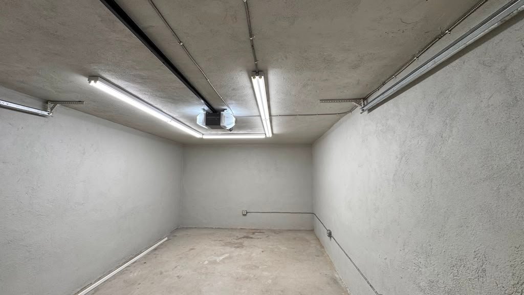 Garage light fixture installation