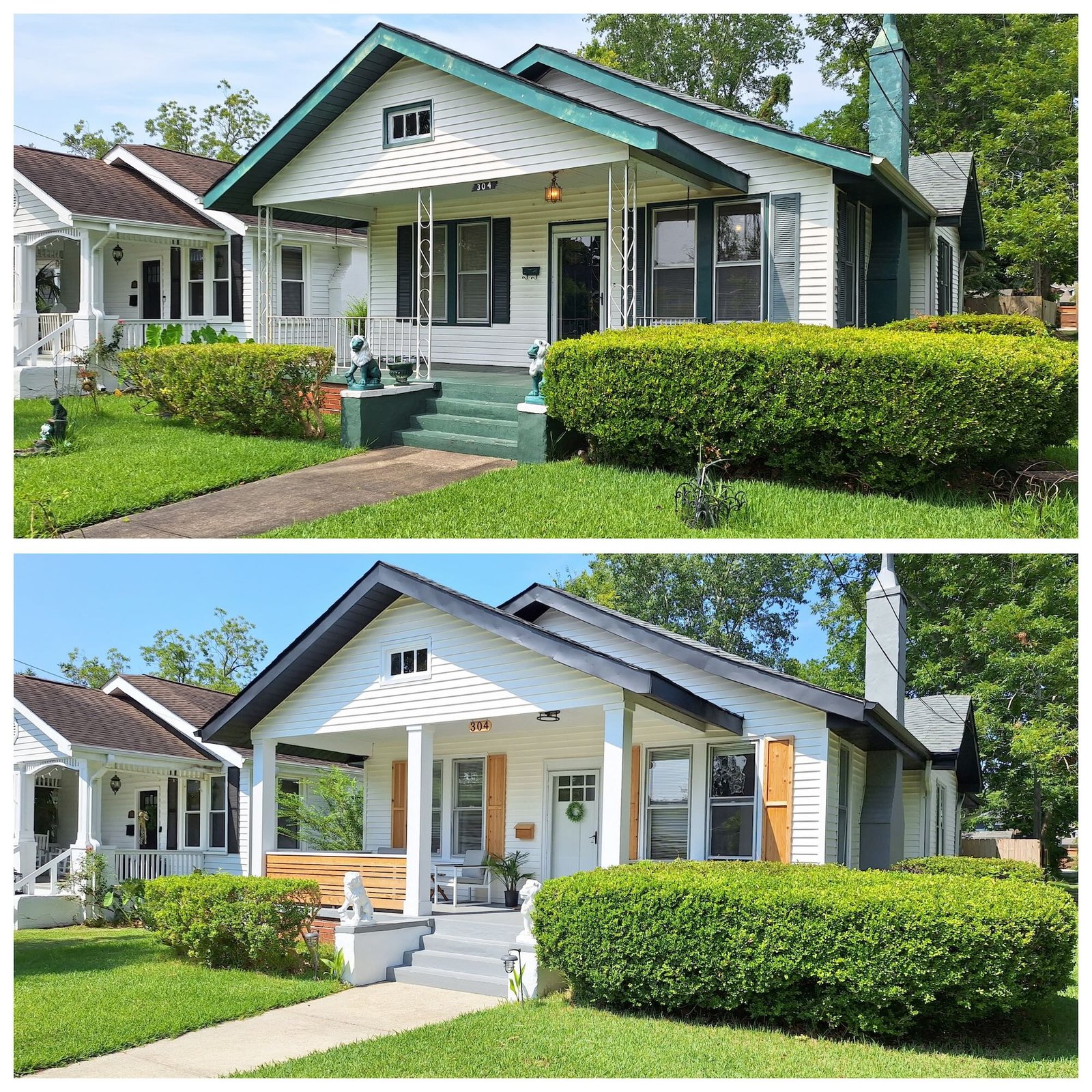 Porches handyman work example