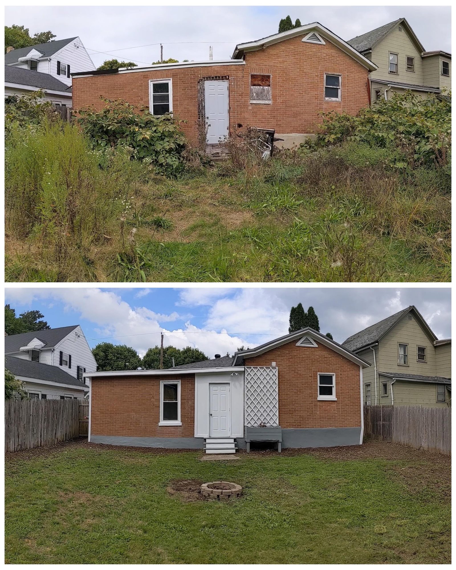 Back Yards handyman work example
