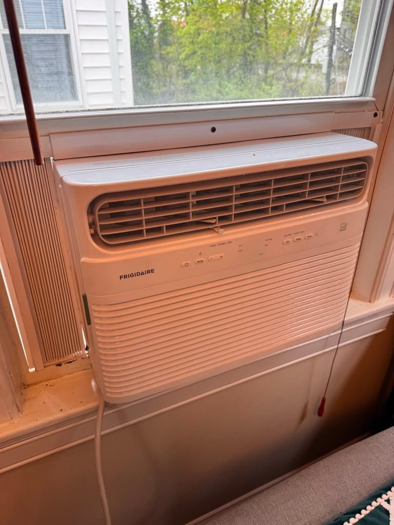 Frigidaire window AC installation
